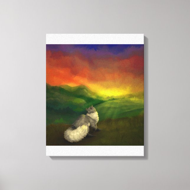 Toile La minina de los cielos (Recto)