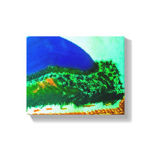 LA MONTAGNE D'ART DE CANVASS