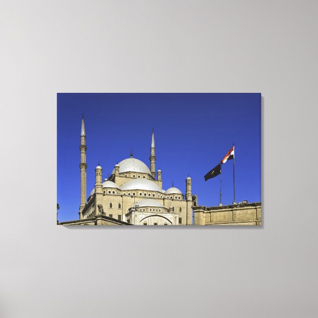 Toile La mosquée de Muhammad Ali à la Citadelle, aussi (Recto)