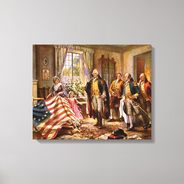 Toile "La Naissance De La Vieille Gloire" - Vers 1917 (Recto)