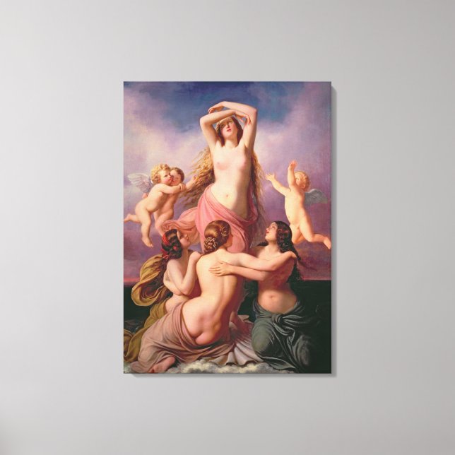 Toile La naissance de Vénus, 1846 (Recto)