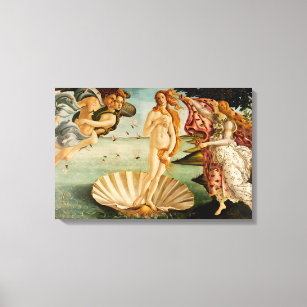 Toile La naissance de Vénus   Botticelli