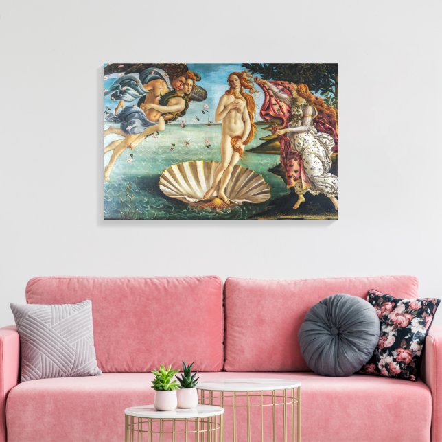 Toile La Naissance de Vénus | Sandro Botticelli | (Insitu(Salon))