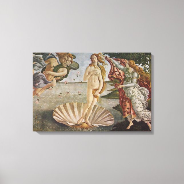 Toile La Naissance de Vénus Sandro Botticelli (Recto)