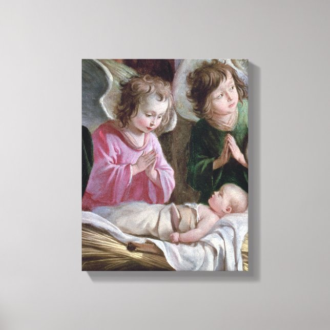 Toile La Nativité, de l'autel de Buxtehude, 1400-10 (Recto)