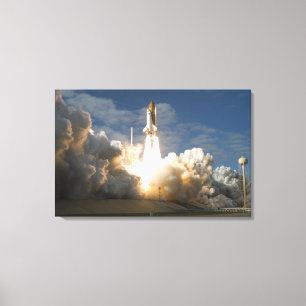 Toile La navette spatiale l'Atlantide enlève 8