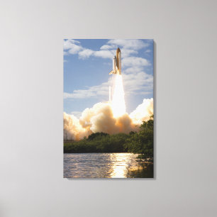 Toile La navette spatiale l'Atlantide enlève 8