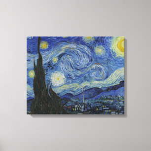 Toile La nuit étoilée de Van Gogh