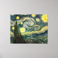 La nuit étoilée de Vincent van Gogh (1889)