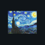 Toile La nuit étoilée par Vincent Van Gogh<br><div class="desc">La nuit étoilée par Vincent Van Gogh Canvas Imprimer La nuit étoilée (1889) par Vincent Van Gogh</div>