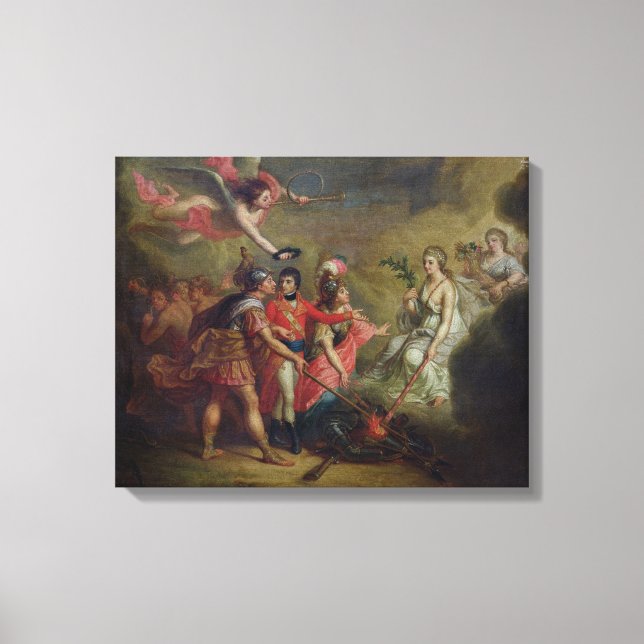 Toile La Paix d'Amiens, le 25 mars 1802 (Recto)