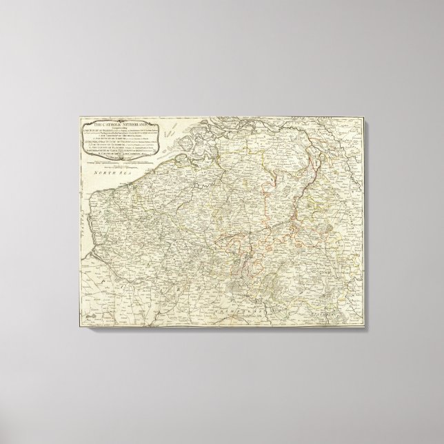 Toile La Pays-Bas catholique (Recto)