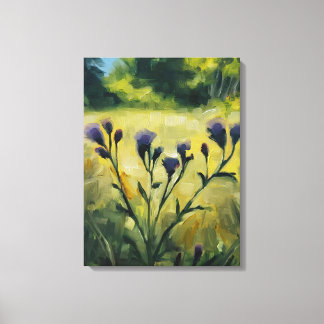Toile La peinture de la palette de la nature