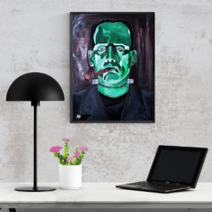 Toile La peinture de Monster par Alfred Fox