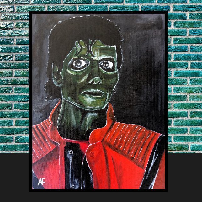 Toile La peinture de zombie par Alfred Fox (Créateur téléchargé)