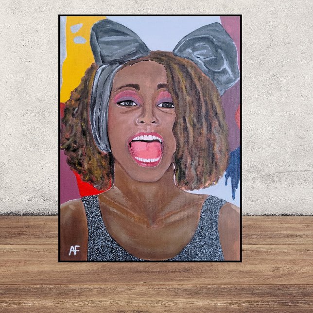Toile La peinture La Voix d'Alfred Fox (Créateur téléchargé)