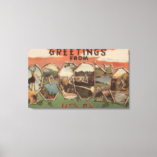 Toile La Pennsylvanie - Pocono Mountians