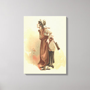 Toile La Petite Marchioness de l'Old Curiosity Shop