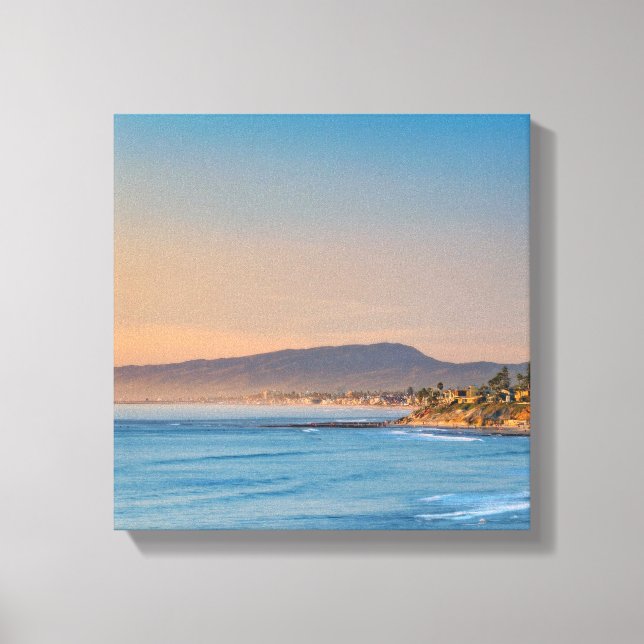 Toile La plage de South Carlsbad (Recto)