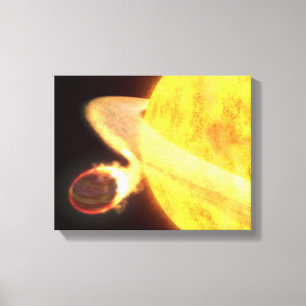 Toile La planète connue la plus chaude de la manière