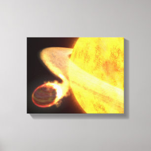 Toile La planète connue la plus chaude de la manière