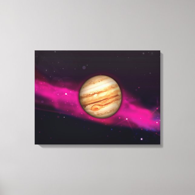 Toile La planète Jupiter (Recto)