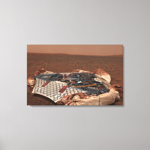 Toile La plateforme d'atterrissage du vagabond
