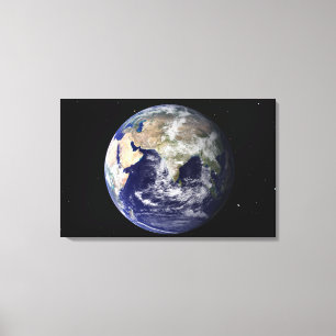 Toile La pleine terre montrant l'Europe et l'Asie 2