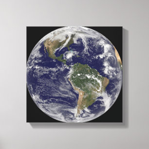 Toile La pleine terre montrant l'ouragan Paloma