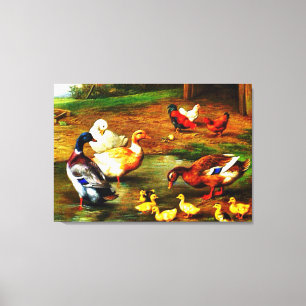 Toile "La plongée de Barnyard"