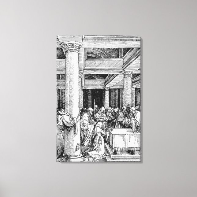 Toile La présentation dans le Temple, c.1503/4 (Recto)