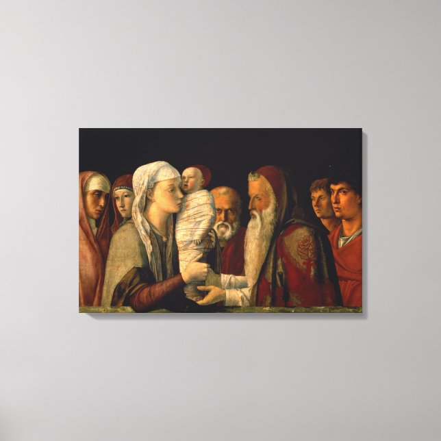 Toile La présentation de Jésus dans le Temple (Recto)