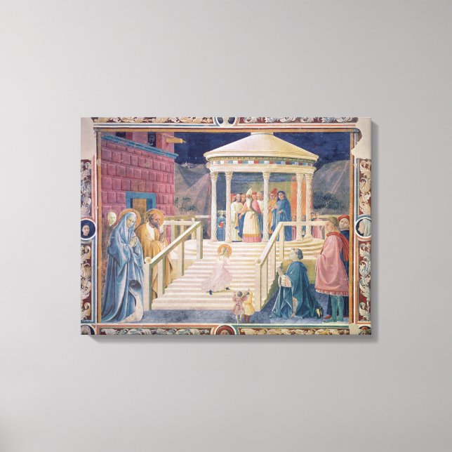 Toile La présentation de la bienheureuse Vierge Marie (Recto)