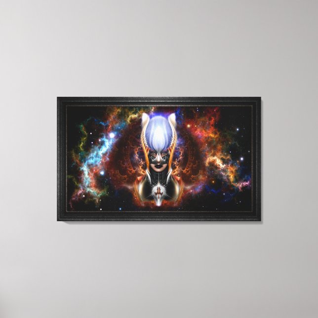 Toile La Princesse Arzookienne Des Quatre Nébuleux (Recto)