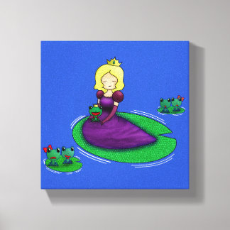 Toile La Princesse Et La Grenouille Dînent ?