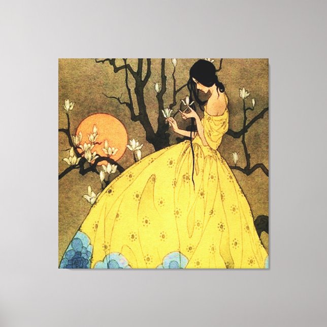 Toile « La promesse du printemps » de Marjorie Miller (Recto)