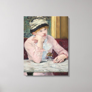 Toile La Prune de Manet Peinture Impressionniste
