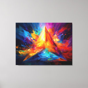 Toile La Pyramide Peinte