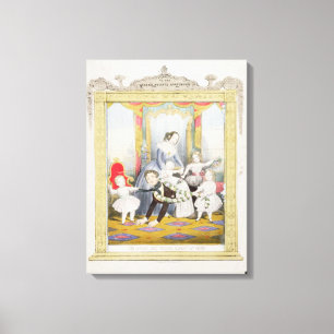 Toile La reine et le Prince Albert à la maison