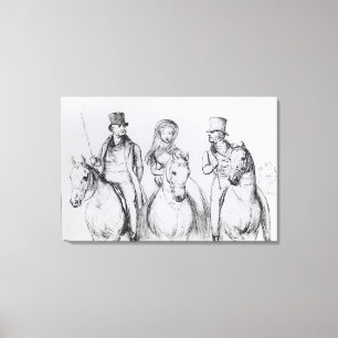 Toile La Reine Victoria, seigneur Melbourne et seigneur