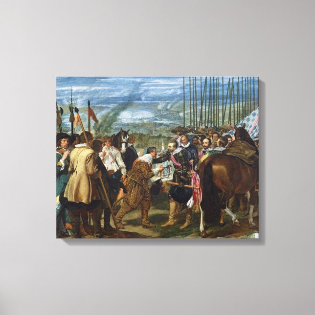 Toile La restitution de Breda, 1625, c.1635 (Recto)