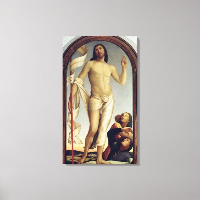 Toile La résurrection (panneau) (Recto)