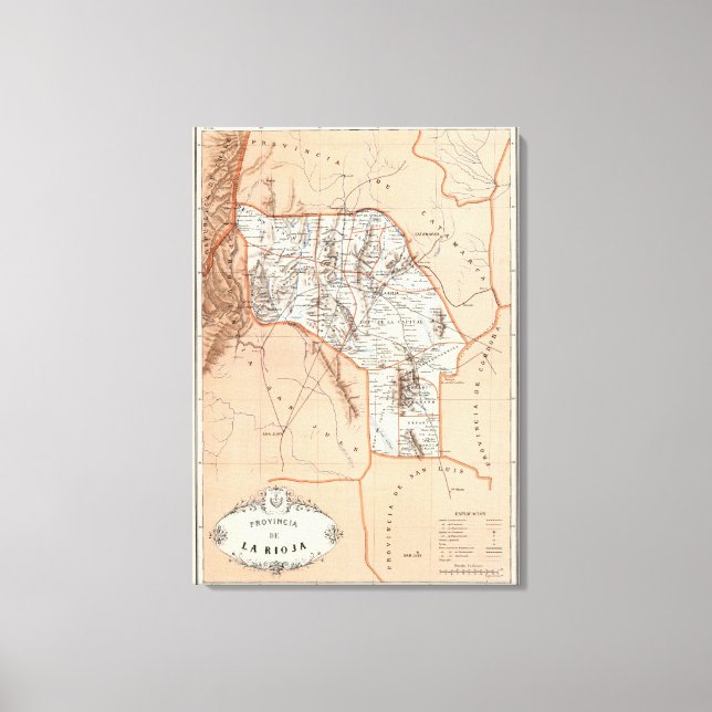 Toile La Rioja, Argentine (Recto)