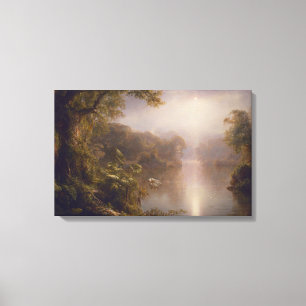Toile La rivière de la Lumière (Matin dans les tropiques