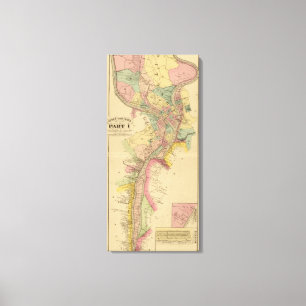 Toile La rivière Ohio et vallée supérieures