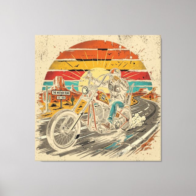 Toile La Route Mère (Recto)