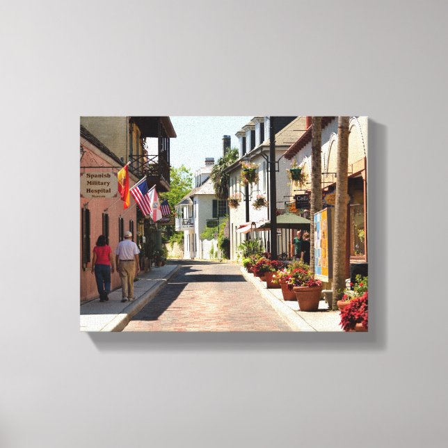 Toile La rue Avile (Recto)