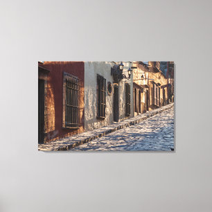 Toile La rue pavée mexicaine