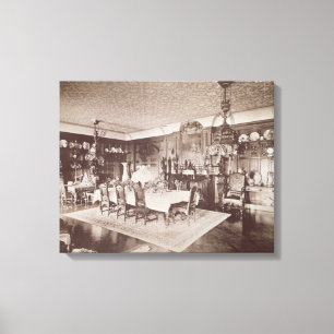 Toile La salle à manger, Wickham Hall, Kent, 1897