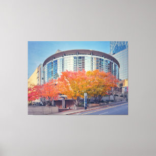 Toile La salle Benaroya de Seattle à l'automne